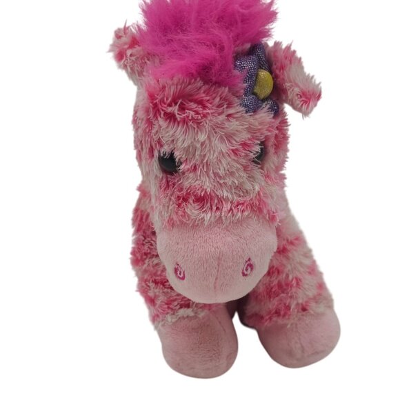 Pink & Purple Animal Alley Plush Horse Stuffed Animal Toy From Toys R Us - Picture 2 of 5